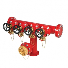 Four-way Outlet Hydrant Stand-post