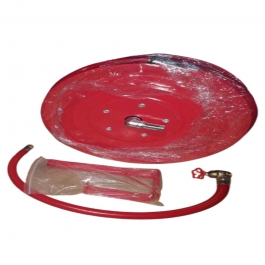 Manual Fixed Type Hose Reel Drum With Inlet Swinging