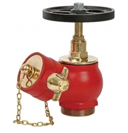 Oblique Hydrant Valve Male Threaded Type