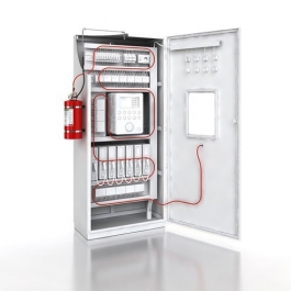 Panel Fire (NOVEC 1230) Suppression System