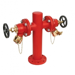 Two way Outlet Hydrant Stand-post